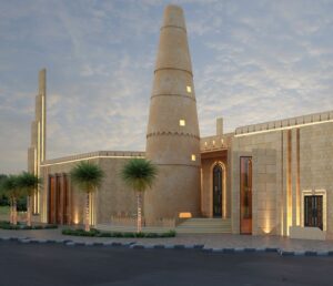 مشروع تصميم نموذج تطويري لجامع الشيخ محمد بن صالح بن عثيمين بعنيزة
