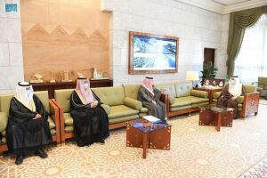 سمو أمير الرياض يستقبل رئيس وأعضاء مجلس إدارة جمعية كفاءة